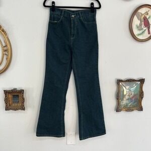 Vintage Y2K cyber  Dark Wash Bootcut Jeans – Modern Size 4/6